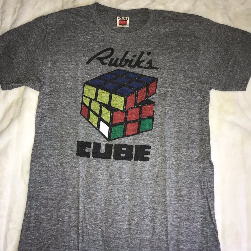 Vintage Rubik’s cube t shirt. medium